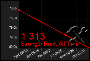 Total Graph of 1 313