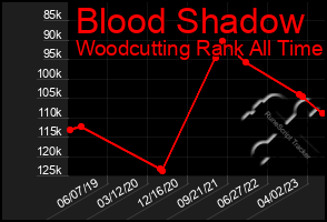 Total Graph of Blood Shadow