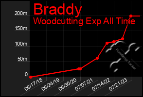 Total Graph of Braddy