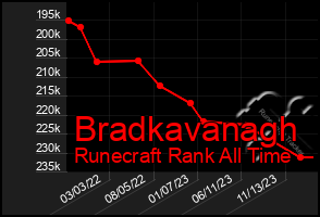 Total Graph of Bradkavanagh