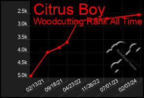 Total Graph of Citrus Boy