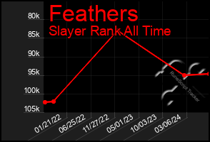 Total Graph of Feathers