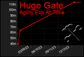 Total Graph of Huge Gate