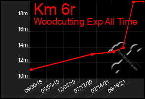 Total Graph of Km 6r
