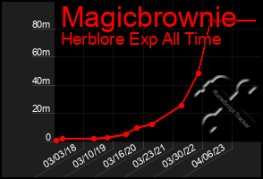 Total Graph of Magicbrownie