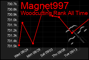 Total Graph of Magnet997