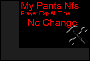 Total Graph of My Pants Nfs