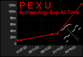 Total Graph of P E X U