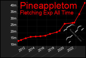 Total Graph of Pineappletom