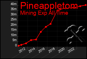 Total Graph of Pineappletom