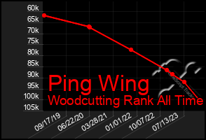 Total Graph of Ping Wing