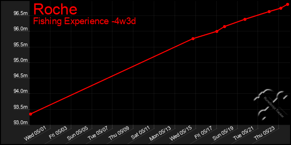 Last 31 Days Graph of Roche