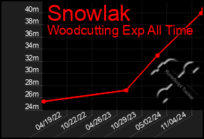 Total Graph of Snowlak