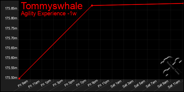Last 7 Days Graph of Tommyswhale