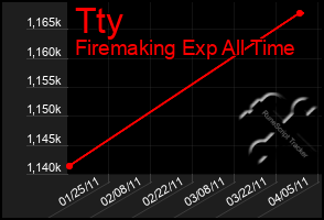 Total Graph of Tty