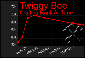 Total Graph of Twiggy Bee