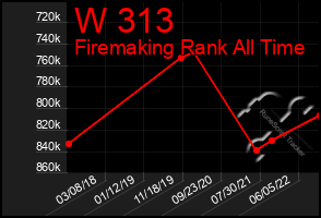 Total Graph of W 313