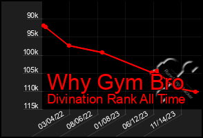 Total Graph of Why Gym Bro