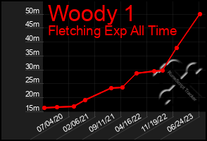Total Graph of Woody 1