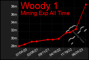 Total Graph of Woody 1
