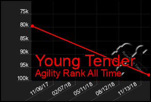 Total Graph of Young Tender