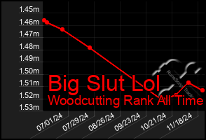 Total Graph of Big Slut Lol