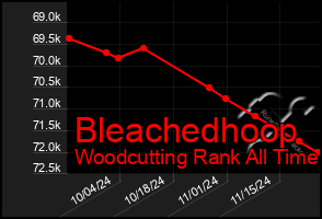 Total Graph of Bleachedhoop