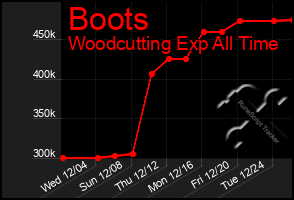 Total Graph of Boots