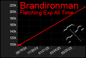 Total Graph of Brandironman