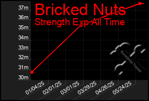 Total Graph of Bricked Nuts