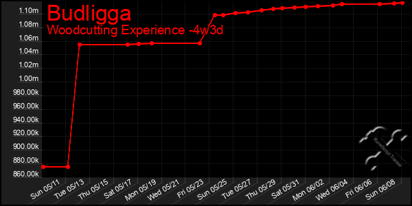 Last 31 Days Graph of Budligga