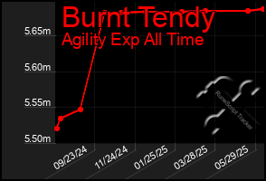 Total Graph of Burnt Tendy