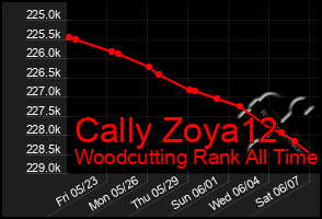Total Graph of Cally Zoya12
