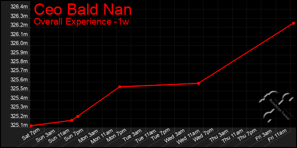 Last 7 Days Graph of Ceo Bald Nan