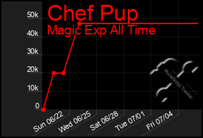 Total Graph of Chef Pup