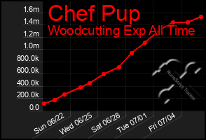 Total Graph of Chef Pup