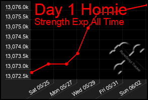 Total Graph of Day 1 Homie