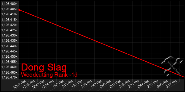 Last 24 Hours Graph of Dong Slag