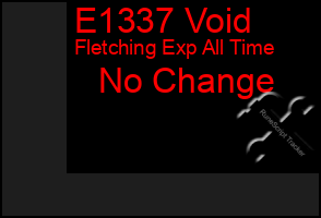 Total Graph of E1337 Void