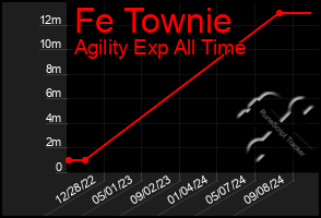 Total Graph of Fe Townie