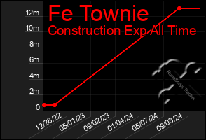 Total Graph of Fe Townie