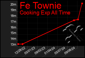 Total Graph of Fe Townie