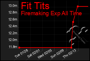 Total Graph of Fit Tits