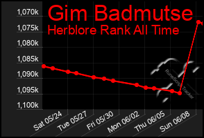 Total Graph of Gim Badmutse