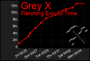 Total Graph of Grey X