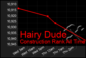 Total Graph of Hairy Dude