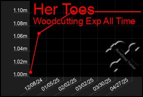 Total Graph of Her Toes