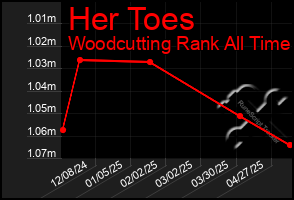 Total Graph of Her Toes