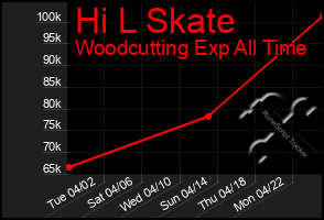 Total Graph of Hi L Skate