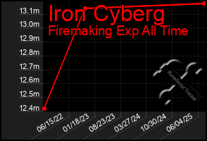 Total Graph of Iron Cyberg